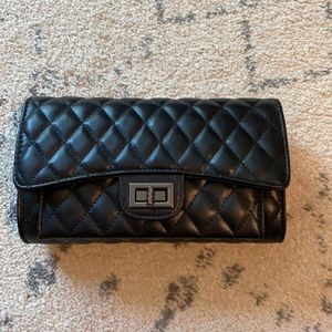 Quilted clutch/wallet